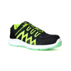 Breathable Men Work Safety Shoes with Flyknit Upper