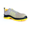 Flyknit Fabric Casual Safety Shoes with PU/PU Outsole