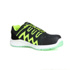 Breathable Men Work Safety Shoes with Flyknit Upper