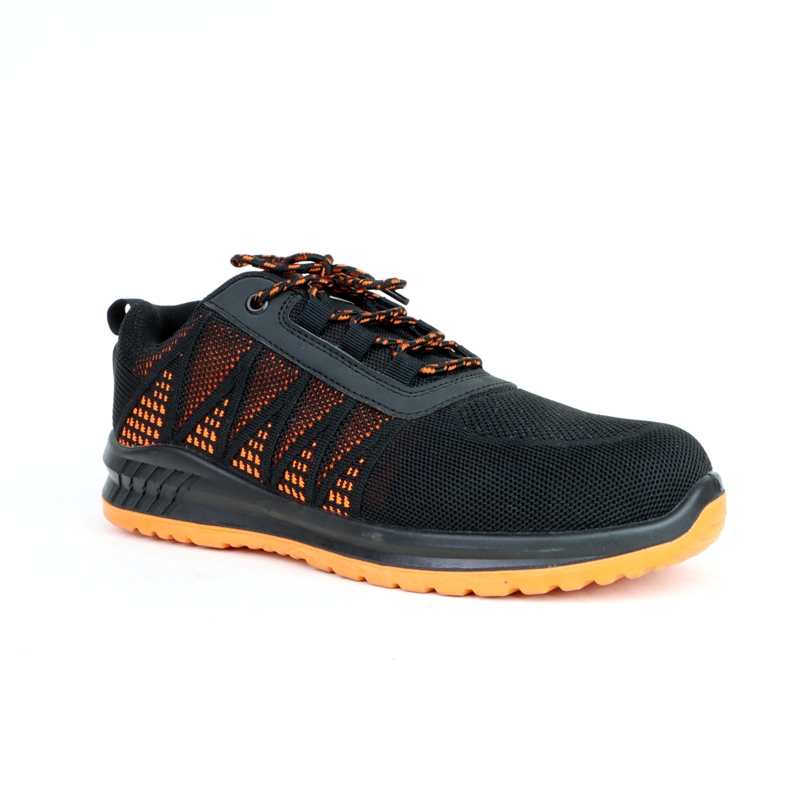 Flyknit Casual Safety Shoes with PU/PU Outsole S1P