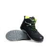 Dual Density PU Sole Construction Work Safety Shoes with Anti Skid Rubber Sole and Steel Toe Safety Boots