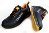 Composite Toe Cow Nubuck Leather Safety Shoes Work Industrial Boot with Pop-corn Insert