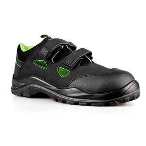 High Quality Split Nubuck Leather Safety Shoes Summer Safety Sandals with New PU/PU Sole