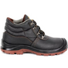 Good Quality Factory Direct PU Sole Black Puncture Proof Safety Shoes Oil Slip Resistant Leather Safety Shoes for Men