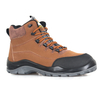 Factory Direct High Quality Split Leather Shockproof Safety Shoes Men Breathable Working Shoes Anti-smashing Safety Shoes