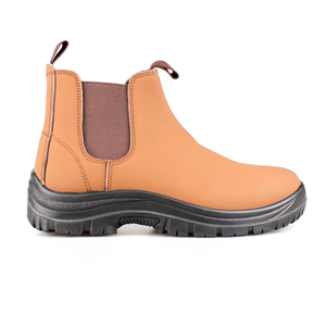 Factory Direct High Quality Esd Heavy Duty Nubuck Leather Best Price Non Slip Steel Toe Safety Shoes for Working