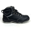 Customized Leather Mens Black Safety Work Shoes Waterproof Non Slip Boot Footwear for Men