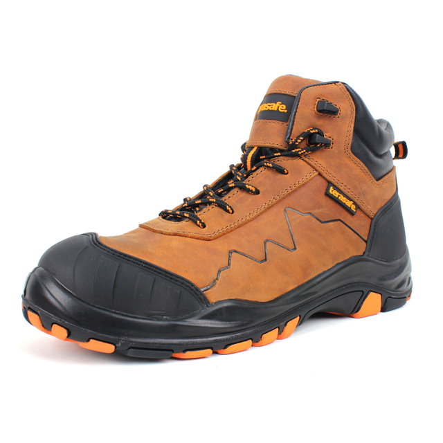 Anti- Smash Anti-puncture Safety Work Boots PU Sole Safety Shoes Non Slip Water Resistant Safety Shoes