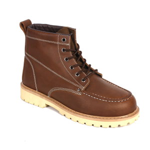New Style Nice Looking Fashinal Style Best Price Light Non slip Steel Toe Working Safety Boots for Men