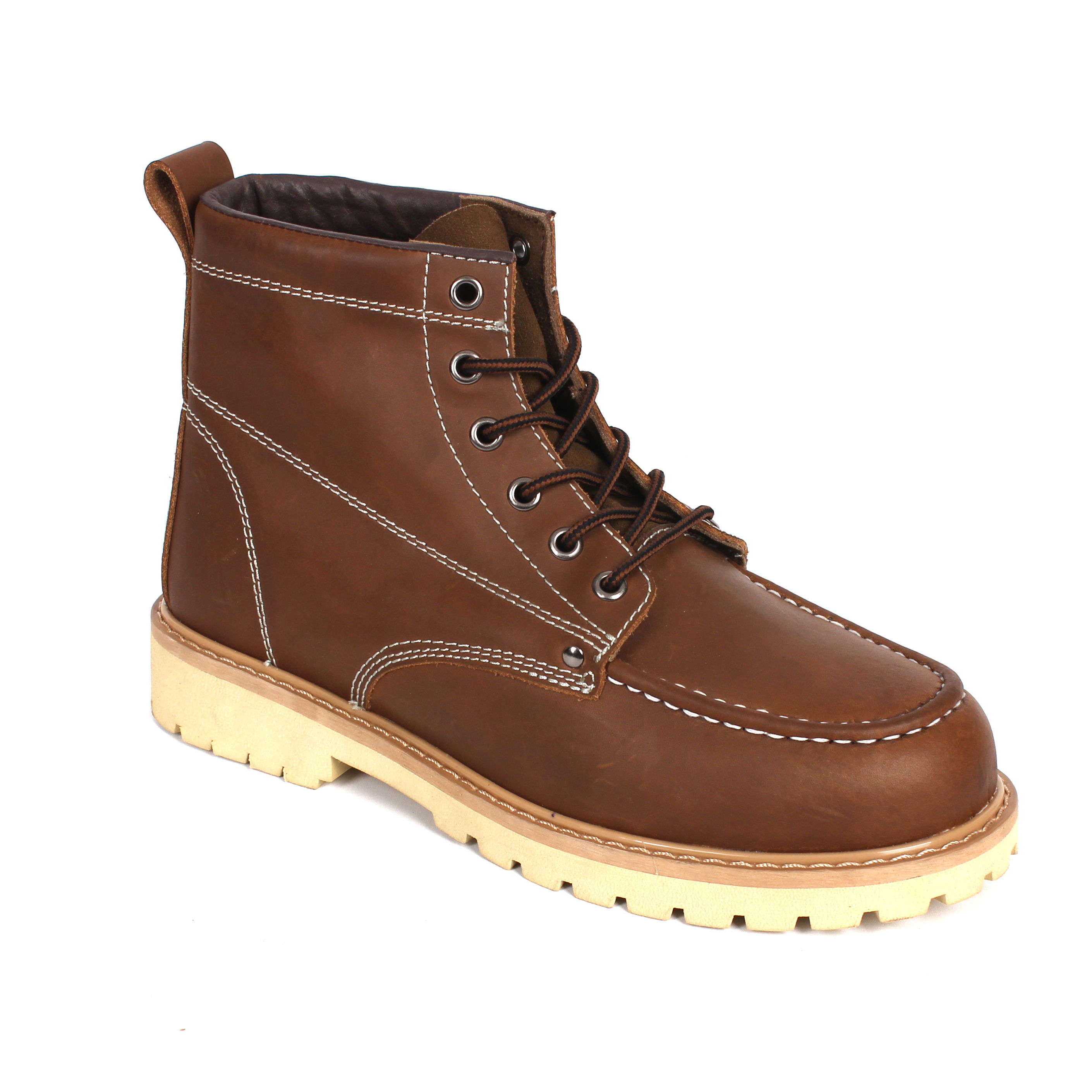New Style Nice Looking Fashinal Style Best Price Light Non slip Steel Toe Working Safety Boots for Men