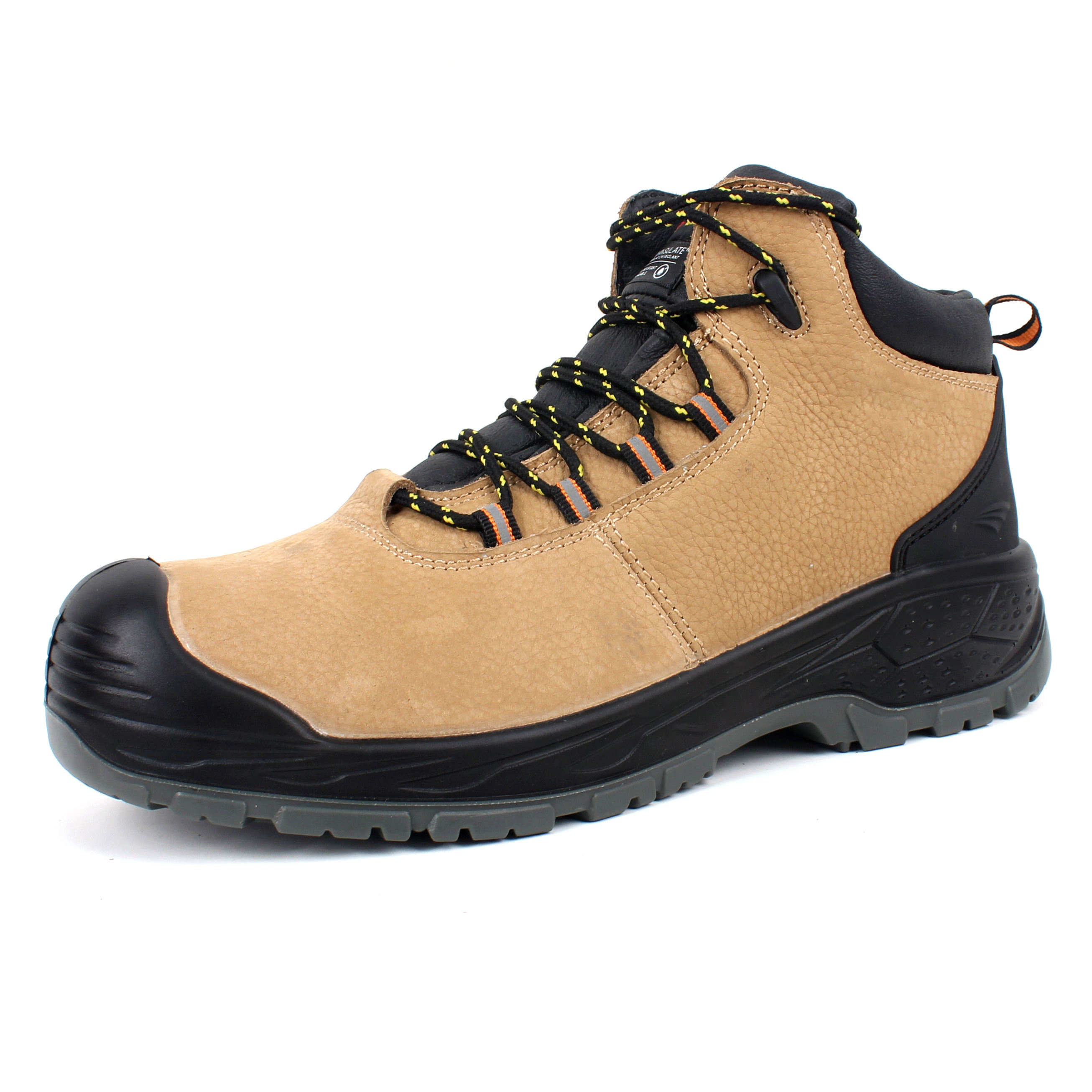 Factory Made PU Outsole Water Proof Leather Steel Toe Safety Shoes Industrial Protection Safety Welding Shoes