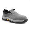 CE Certified Cow Suede Leather Casual Style Anti Smash Safety Shoes Work Shoes Safety Product with EVA/Rubber Sole