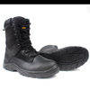 Direct Factory Price Genuine Leather Mesh Harsh Environment Black Hiking Boots Pu Outsole Outdoor Climbing Safety Boot