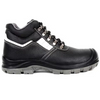 China Factory Seller Ankle Protection Safety Shoes Embossed Leather Breathable Safety Shoes Construction Workplace Safety Shoes
