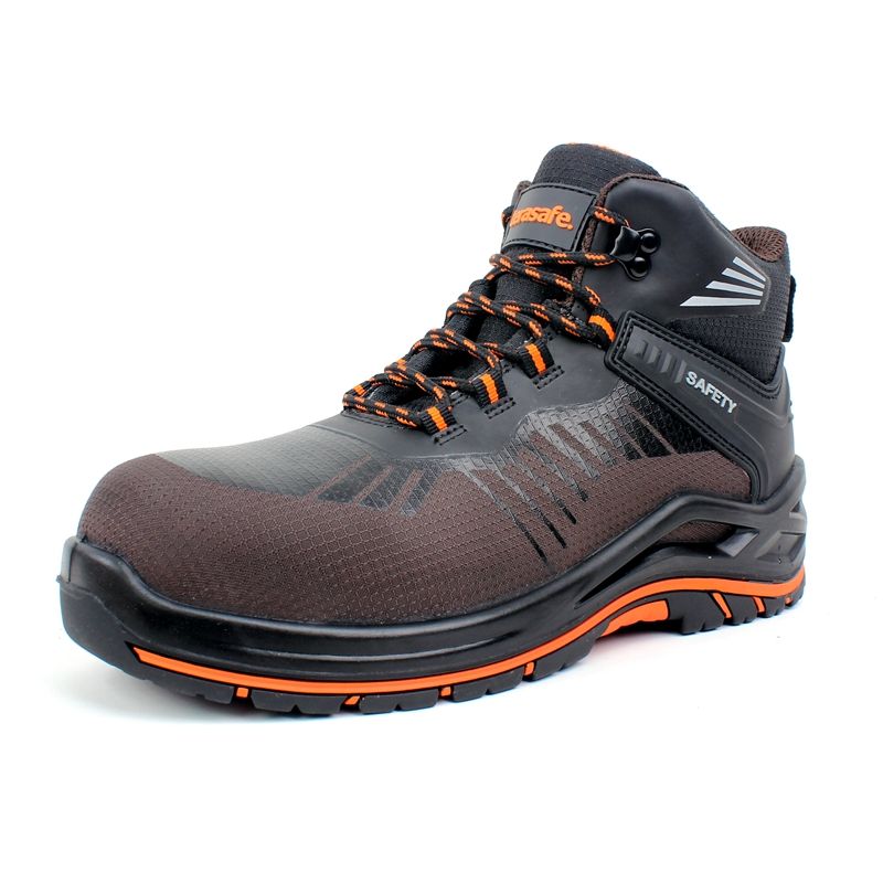 High Quality Lightweight Sweat Absorb Safety Shoes Steel Toe Safety Shoes for Men