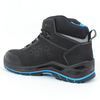 Abrasion Resistant Oil Proof Anti Slip Rubber Sole Safety Shoes Quality Breathable Safety Shoes Unisex Steel Toe Safety Shoes