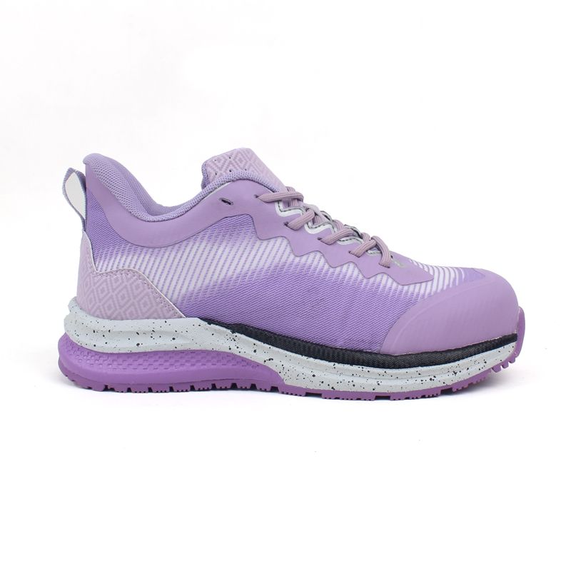Custom Genuine Leather Anti Static Work Shoes Construction Double Density PU Sole Safety Shoes