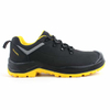 Steel toe safety shoes for logistics with oil-resistant PU sole