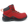 Wholesale Industrial Safety Working Boots Slip Oil Resistant Pu Sole Safety Shoes High Top Waterproof Safety Shoes