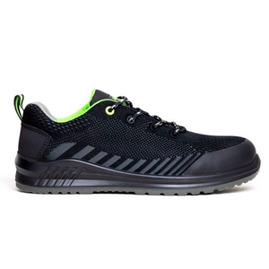 High-quality Light Weight Breathable Work Boots Protective Shoes Anti-puncture Steel Toe Men's Safety Shoes with Fly-knit Mesh
