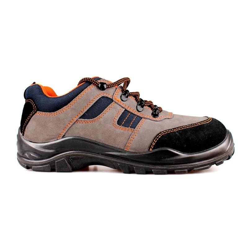 Steel Toe Anti Slip Anti Static Protection Training Climbing Shoes Suede Leather Safety Shoes Industrial Labor Protective Shoes