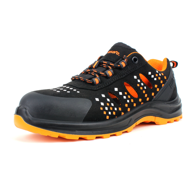 Custom Steel Toe Safety Work Shoes Low Cost Winter Summer Construction Site Shoes for Men
