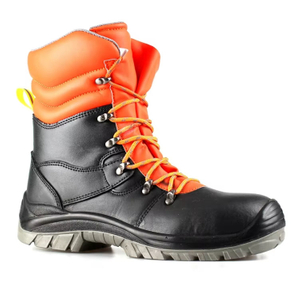 Factory Direct Supply Men Safety Boots Breathable Anti-smashing Protective Work Safety Boots Oil Resistant Safety Shoes