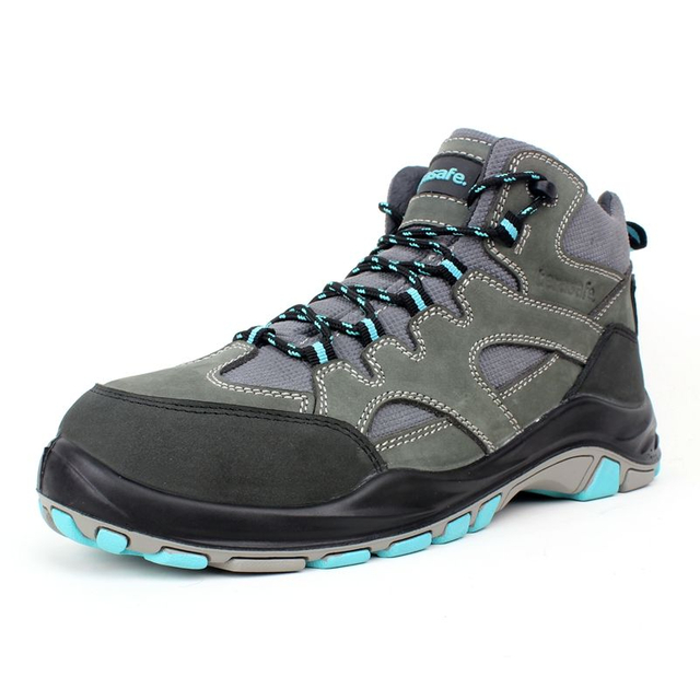 Hot Sale Steel Toe Anti Slip Light Weight Safety Shoes Leather Work Shoes for Workers