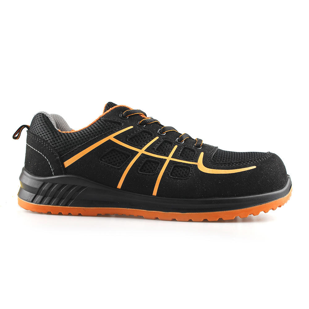 CE Certified Breathable Work Shoes Summer Safety Shoes Men Safety Shoes with PU Double Density Outsole