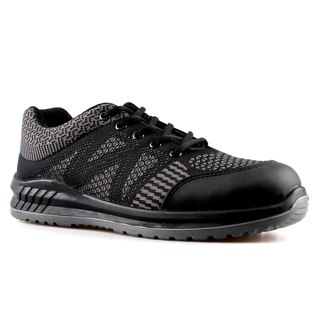 Comfortable Light Breathable Steel Toe Safety Shoes Non- slip for Work