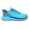 Customized Running Safety Shoes Mesh Breathable Shock-Absorbing Shoes Rubber+ETPU Sole Safety Shoes