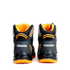 Heavy Industrial Mid Cut S1P Anti Smash Anti Puncture Safety Steel Toe Nubuck Leather Safety Shoes Work Boots