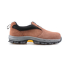 CE Certified Cow Suede Leather Casual Style Anti Smash Safety Shoes Work Shoes Safety Product with EVA/Rubber Sole