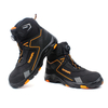 Hot Sale High Top Solid Sole Anti Smashing Anti Piercing Steel Toe Shoes Construction Site Work Shoes