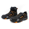 Hot Sale High Top Solid Sole Anti Smashing Anti Piercing Steel Toe Shoes Construction Site Work Shoes