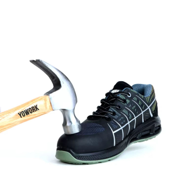 Pretty Design Lightweight Anti-smashing and Anti-piercing Steel Toe Safety Shoes Working Safety Shoes for Men