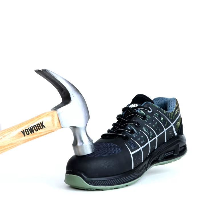 Pretty Design Lightweight Anti-smashing and Anti-piercing Steel Toe Safety Shoes Working Safety Shoes for Men