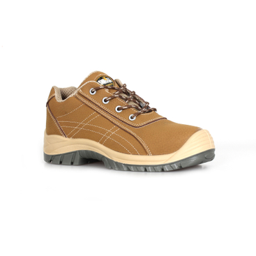 Outdoor Hiking Work Safety Shoes Women Ladies Jogger Safety Shoes Anti-Slippery Leather Men Safety Shoes