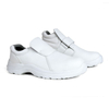 White Color Micro Fiber Upper Nurse Shoes Safety Shoes for Both Man and Woman