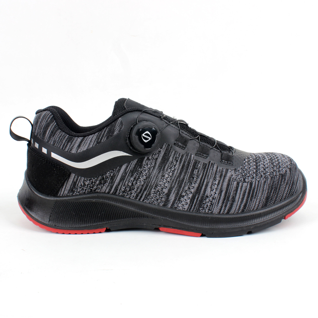Wholesale Trail Running Safety Shoes Comfortable and Breathable Anti-collision Toe Wear-resistant Men Work Safety Shoes