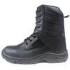Direct Factory Price Genuine Leather Mesh Harsh Environment Black Hiking Boots Pu Outsole Outdoor Climbing Safety Boot