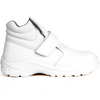 White Micro Fiber Leather Hotel Kitchen Work Restaurant Non-Slip Oil-resistant Work Safety Shoes