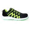 Breathable Men Work Safety Shoes with Flyknit Upper