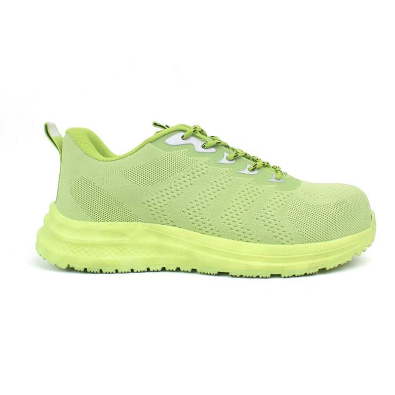 Hot Selling Lightweight Men's Safety Work Shoes Anti Smashing Steel Toe Sneakers Secure Comfortable Footwear