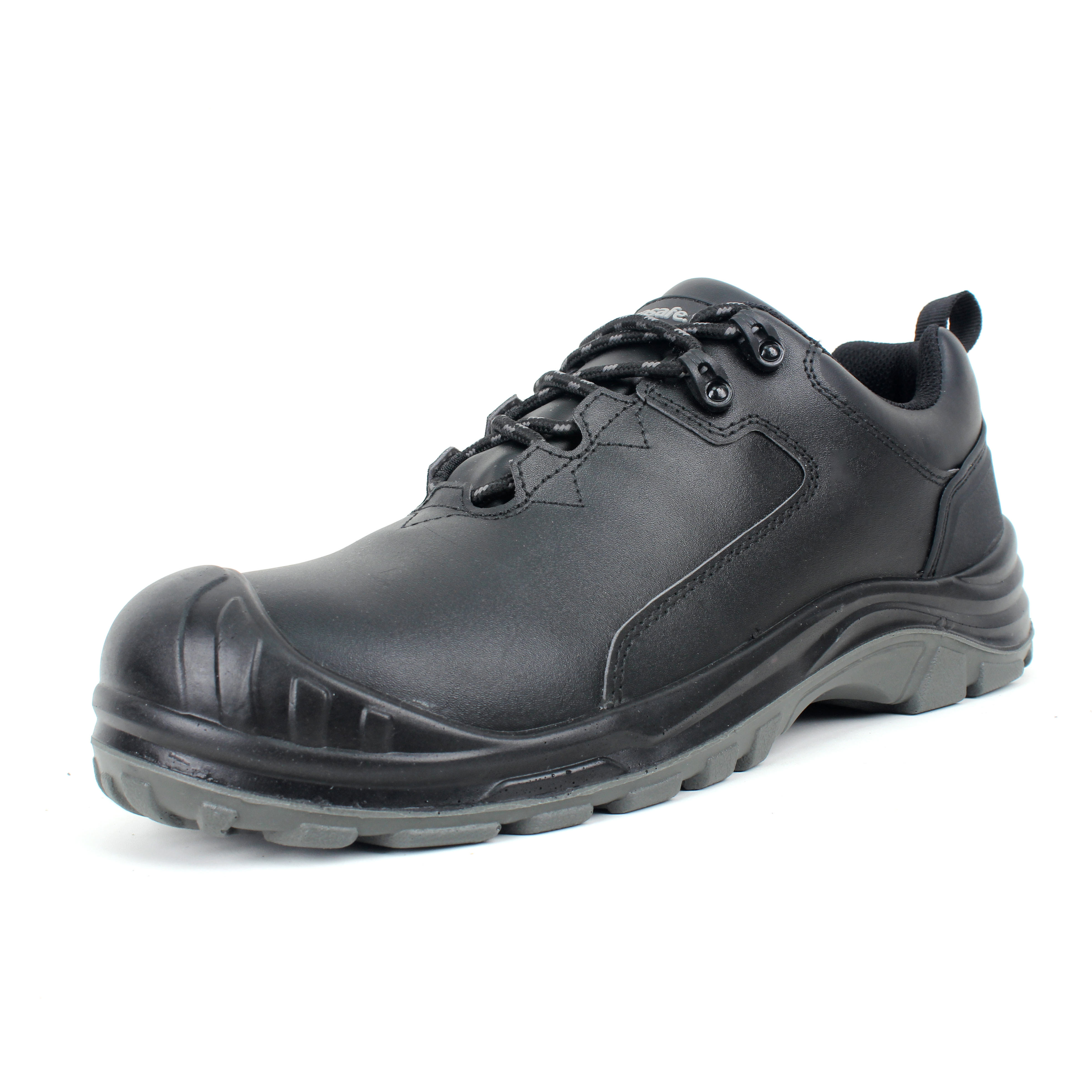 Factory Direct Wholesale Outdoor Lightweight Safety Shoes Anti-skid Wear-resistant PU Sole Men's Work Safety Shoes