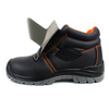 Mid Cut Steel Toe Anti-smashing Industrial Work Shoe Men Safety Shoes Pu Sole Anti Puncture Welding Safety Shoes