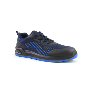 Breathable Summer Lightweight Safety Shoes with Hot-cutting No Sew for Men