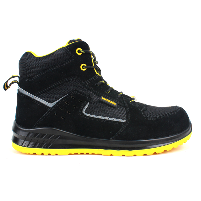 High Performance Men's Safety Shoes Anti- Smash Fashion Style Steel Toe Safety Shoes Breathable Mesh Anti-Puncture Safety Shoes