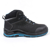 Abrasion Resistant Oil Proof Anti Slip Rubber Sole Safety Shoes Quality Breathable Safety Shoes Unisex Steel Toe Safety Shoes