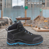 Abrasion Resistant Oil Proof Anti Slip Rubber Sole Safety Shoes Quality Breathable Safety Shoes Unisex Steel Toe Safety Shoes